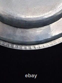 Antique Imperial Russian Silver Romanov Royal Crown Cipher Royalty Coat of Arms