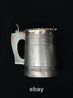 Antique Imperial Russian Silver Tankard Mug Beaker KOVSH Tsarist Russia Empire