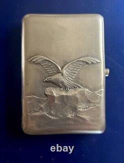 Antique Imperial Russian Silver cigarette case, circa 1900