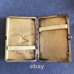 Antique Imperial Russian Silver cigarette case, circa 1900