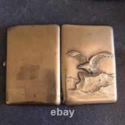 Antique Imperial Russian Silver cigarette case, circa 1900