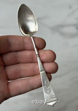 Antique Imperial Russian Spoon Tea Sterling Silver 84