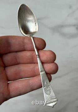 Antique Imperial Russian Spoon Tea / Sterling Silver 84