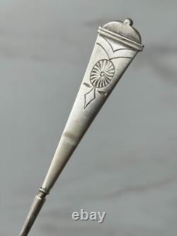 Antique Imperial Russian Spoon Tea / Sterling Silver 84
