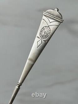 Antique Imperial Russian Spoon Tea Sterling Silver 84