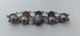 Antique Imperial Russian Sterling Silver 84 Enamel Jewelry Bracelet