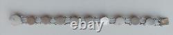 Antique Imperial Russian Sterling Silver 84 Enamel Jewelry Bracelet