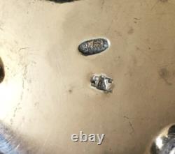 Antique Imperial Russian Sterling Silver 84 Salt Cellars Hallmarked 19th Century