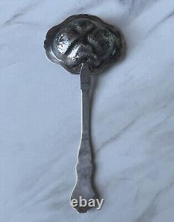Antique Imperial Russian Tea Strainer Sterling Silver 84. With the initials 1842