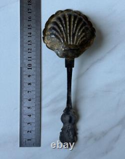 Antique Imperial Russian Tea Strainer Sterling Silver 84. With the initials 1858