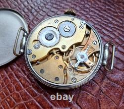 Antique Imperial Russian WW1 Era Watch Tsar Nicholas II and Empress Alexandra