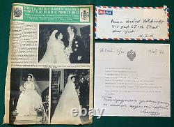 Antique Imperial Russian Wedding Invitation Duchess Romanov Prince Hohenzollern