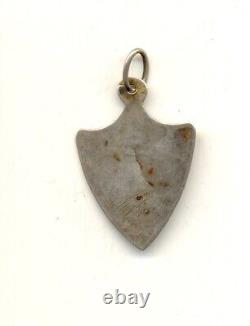 Antique Imperial Russian order small medal decoration sterling silver (1179c)