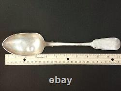 Antique Imperial Russian signed A. P 1888 E. K. K Silver Service Spoon 11 ¼