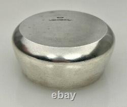 Antique Marshak Russian Silver Open Salt Cellar, Imperial Monogram 86351