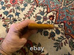 Antique Old Imperial Russian Eagle Burl Wood Cigarette Case Holder