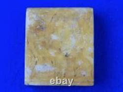 Antique Old Imperial Russian Russia Eagle Burl Bur Wood Cigarette Case Holder