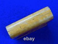 Antique Old Imperial Russian Russia Eagle Burl Bur Wood Cigarette Case Holder