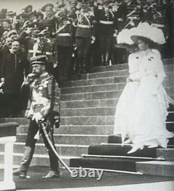 Antique Photo Imperial Russian Tsar Nicholas II Romanov Grand Duchess Olga 1913