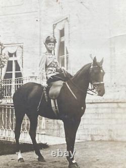 Antique Postcard Imperial Russian Children Tsar Nicholas II Grand Duchess Olga
