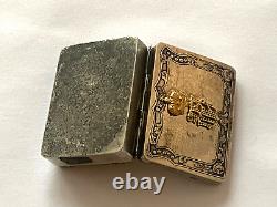 Antique Royal Empire Solid Silver 84 Gilded for Empress Alexandra Snuff/Pill Box