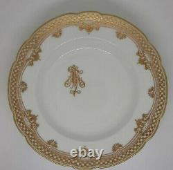 Antique Russia Russian imperial Porcelain Kornilov 1890 old Plate