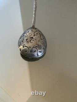 Antique Russian 84 Mark Silver Imperial Spoon Kokoshnik Mark 1899-1908 12cm