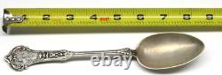 Antique Russian 84 Silver Spoon by Ivan Khlebnikov Imperial Era Hallmarked