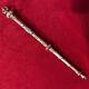 Antique Russian 84 Silver Torah Pointer Yad Judaica Jewish 1873y. 35 cm