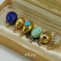 Antique Russian Gold EGG Each Egg is sold individually, circa 1899-1917