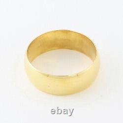 Antique Russian Imperial 14Ct Gold Wedding Ring / Band 56 Zolotnik Mark
