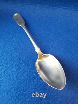 Antique Russian Imperial 1865 Viktor Savinkov Moscow Silver 84 Table Spoon
