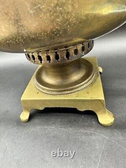 Antique Russian Imperial 19th Century Brass Samovar TH KF 1499 AS IS 18.5
