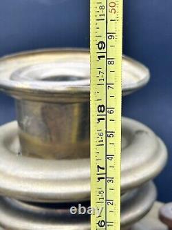 Antique Russian Imperial 19th Century Brass Samovar TH KF 1499 AS IS 18.5
