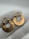 Antique Russian Imperial 56 14K Gold Earrings Floral Design 1880s 2.38g