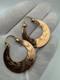 Antique Russian Imperial 56 14K Gold Earrings Floral Design 1880s 5.60g