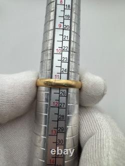 Antique Russian Imperial 56 14K Gold Ring Ruby ca. 1880 US 11.25 2.67g