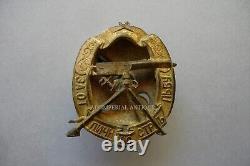 Antique Russian Imperial Badge For excellent machine gun shooting WW1