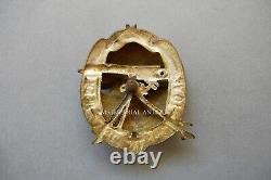 Antique Russian Imperial Badge For excellent machine gun shooting WW1