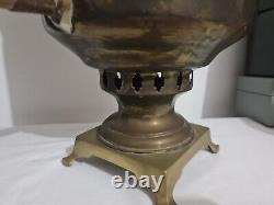 Antique Russian Imperial Brass Samovar Coffee Urn Batashev 1870s Bataweba Large