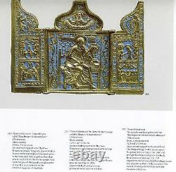 Antique Russian Imperial Bronze Icon Apostolic St. John (1442)