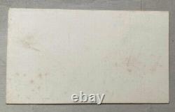 Antique Russian Imperial Calling Card Prince Michael Volkonsky Son of Decembrist