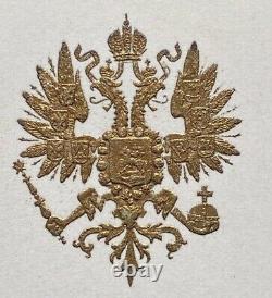 Antique Russian Imperial Court Orchestra Programme 1913 Tsar Nicholas II Romanov