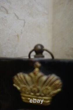 Antique Russian Imperial Crown Picture Frame 21.5cm x 17cm 1721/1917 Heavy Rare