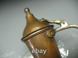 Antique Russian Imperial Hammered Copper Pitcher A. Batashev In Tula