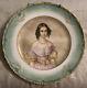 Antique Russian Imperial Kuznetsov Porcelain Wall Plaque Plate 10 24k Gold