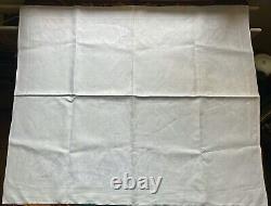 Antique Russian Imperial Linen Damask Napkin Tsar Nicholas II Romanov 1910-1911