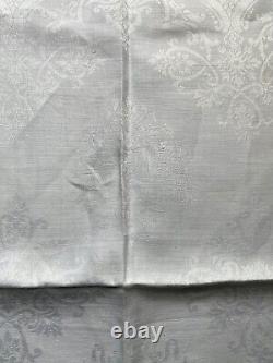 Antique Russian Imperial Linen Damask Napkin Tsar Nicholas II Romanov 1910-1911