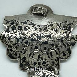 Antique Russian Imperial Niello 84 Silver Belt