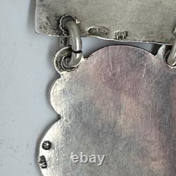 Antique Russian Imperial Niello 84 Silver Belt